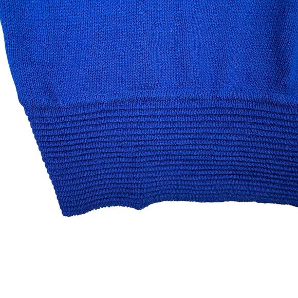 Vintage Anne Crimmins Umi Collections Sweater Womens Small Floral 3D Applique - Picture 5 of 12